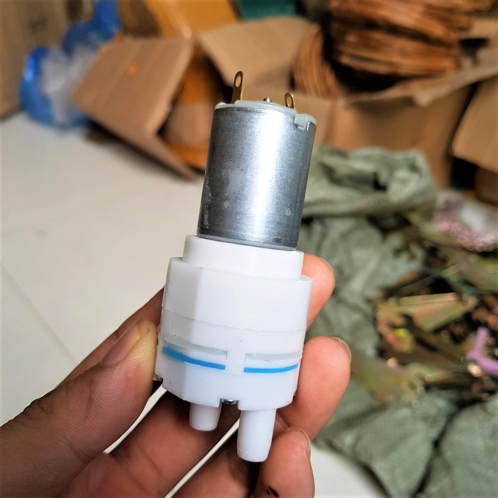 Máy bơm mini máy sục oxy động cơ 310 DC 3V - 6V bơm nước, hút chân không, không khí, sục oxy