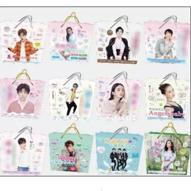 [10 mẫu] Combo túi quà thần tượng combo túi xách bts túi quà bts túi quà dương dương túi quà luhan túi quà GD | BigBuy360 - bigbuy360.vn