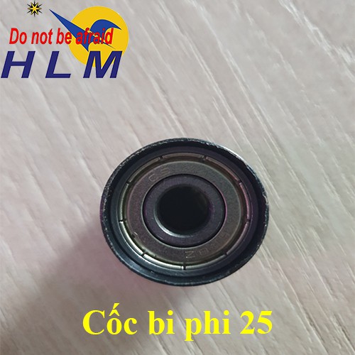 Cốc bi nhựa phi 25,cốc bi phi 25,cốc bi con lăn