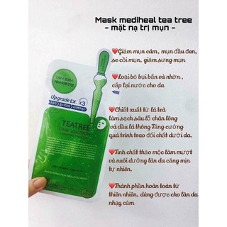 Mặt nạ giấy Mediheal Teatrea Care Solution Essential Mask Ex