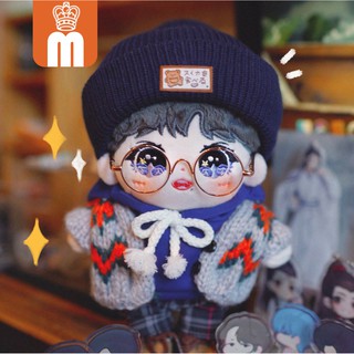 Mũ sợi len dệt cao cấp cho búp bê bông kích thước 15cm và 20cm (8 mẫu)