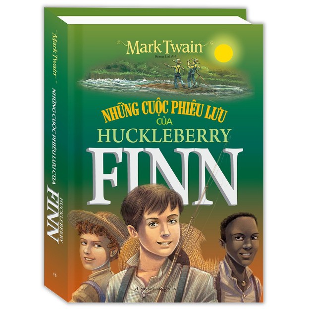 Sách - Những cuộc phiêu lưu của Huckleberry Finn (bìa cứng)