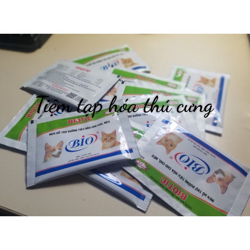 Men tiêu hóa Biotic cho chó mèo 5g