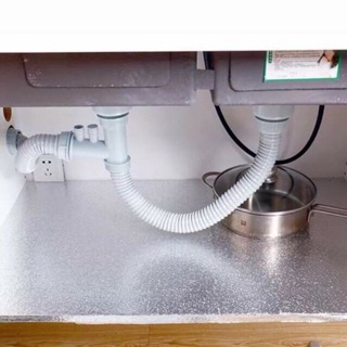 Giấy bạc dán bếp, giấy trang trí bếp, chắn dầu mỡ