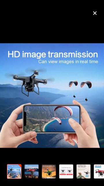 Flycam s32t camera xoay 1080p ,pin 2000mah bay 22p