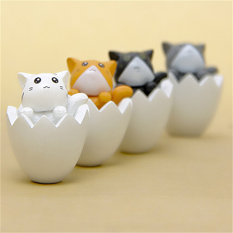 Mô Hình Mèo Con Dễ Thương Trang Trí Sân Vườn