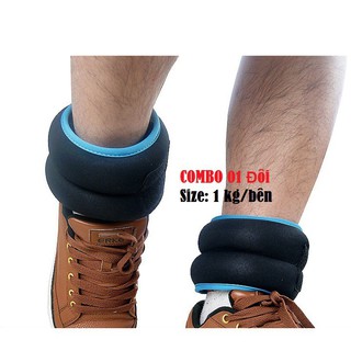 Bộ 2 Tạ 1KG/ Bên Đeo Chân Chạy Bộ, Bộ Hỗ Chợ Mắt Cá Chân