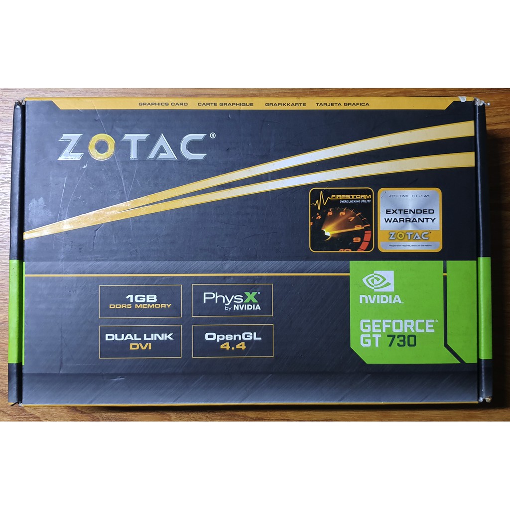 VGA ZOTAC GT 730 1GB 64BIT DDR5