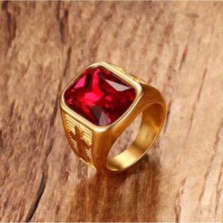 Nhẫn đính đá thời trang dành cho nam