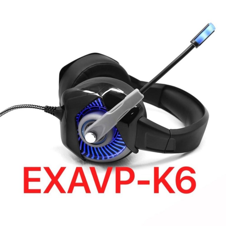 Tai Nghe Chụp Tai EXAVP K6 LED Gaming