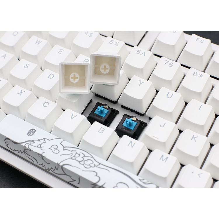 Bàn phím cơ Ducky One 2 White Led Edition Full Size, Bảo hành 24 Tháng, Mới 100%