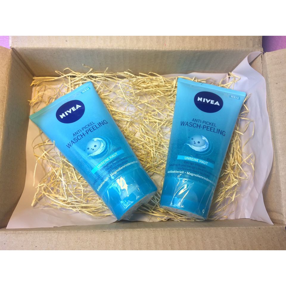 Sữa Rửa Mặt Tẩy Da Chết Nivea Anti Pickel Wasch Peeling Lam Sạch Sau Ngừa Mụn đầu đen Va Mụn Cam Shopee Việt Nam