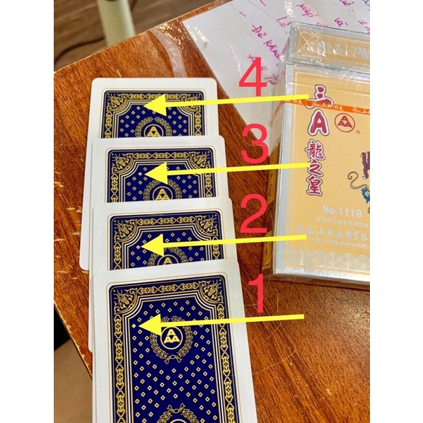 Bài dấu con rồng - Bài dấu chữ A ( Loại mới )