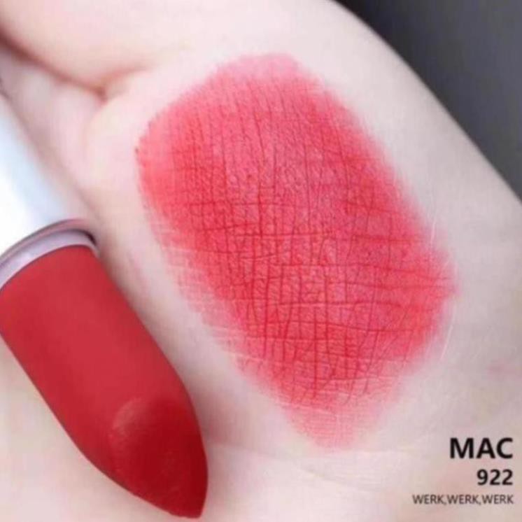 💄💄 Son MAC Werk Werk Werk 922 Màu đỏ lạnh ánh cam | BigBuy360 - bigbuy360.vn
