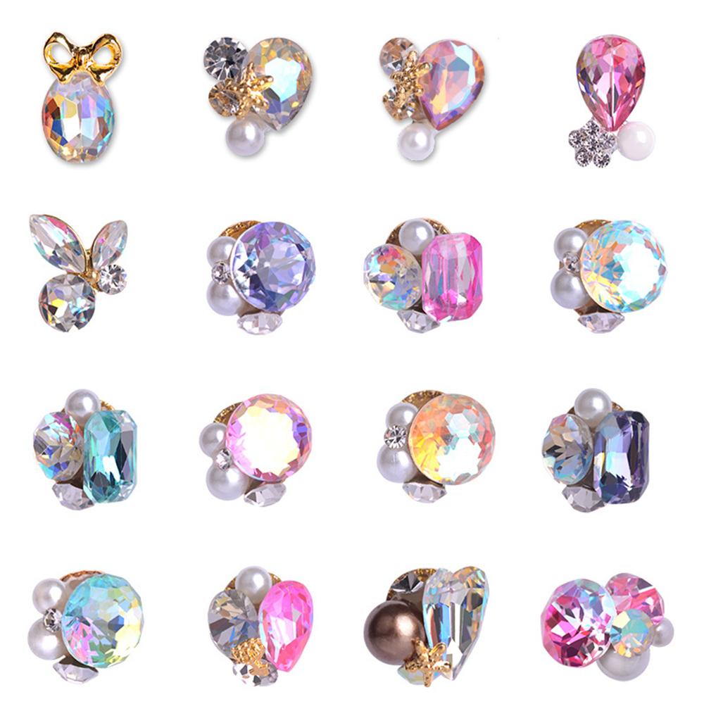 OCEANMAP Phụ Kiện Đính Trang Trí Móng Tay 3D Sang Trọng