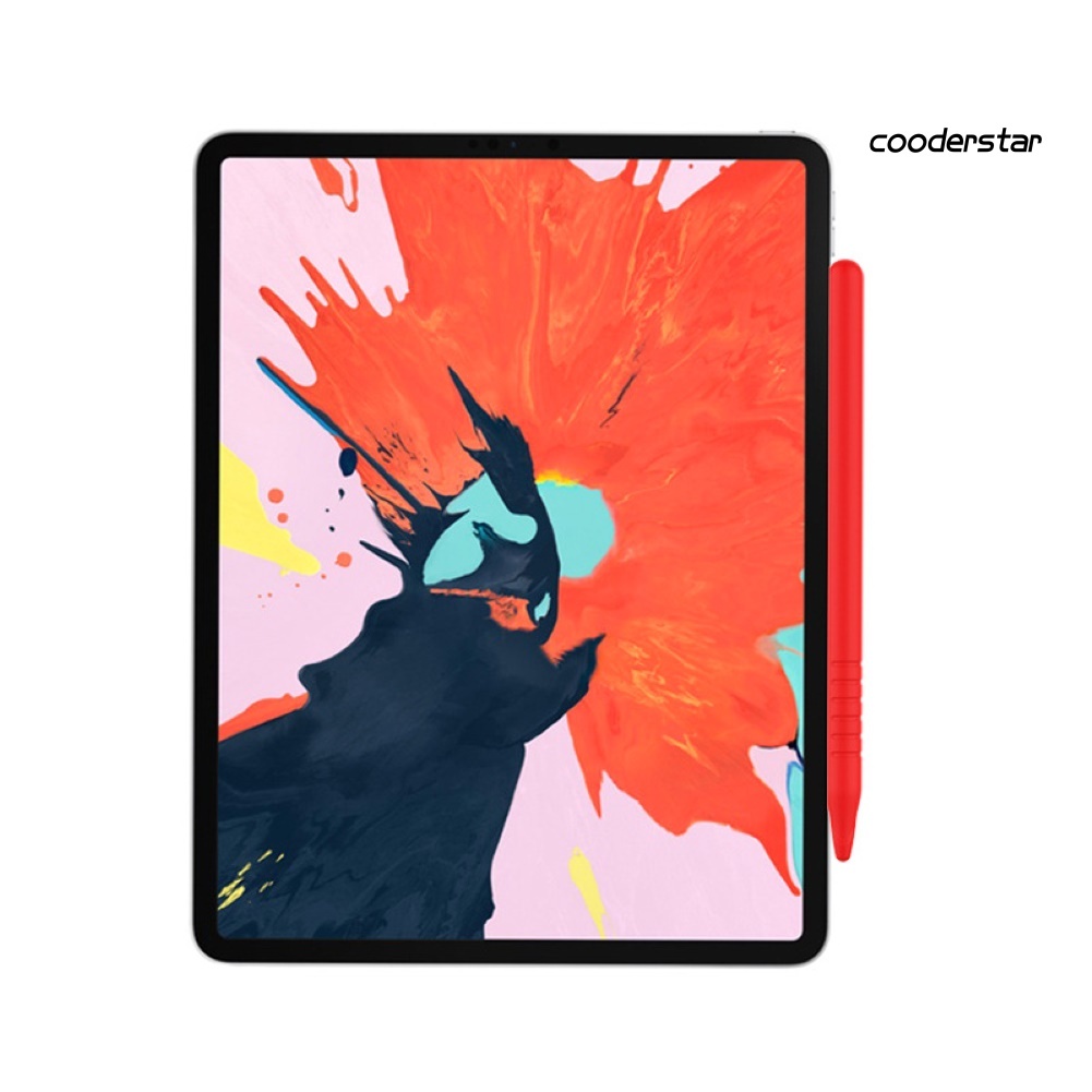 Vỏ silicon chống trượt bảo vệ bút cảm ứng táo 2