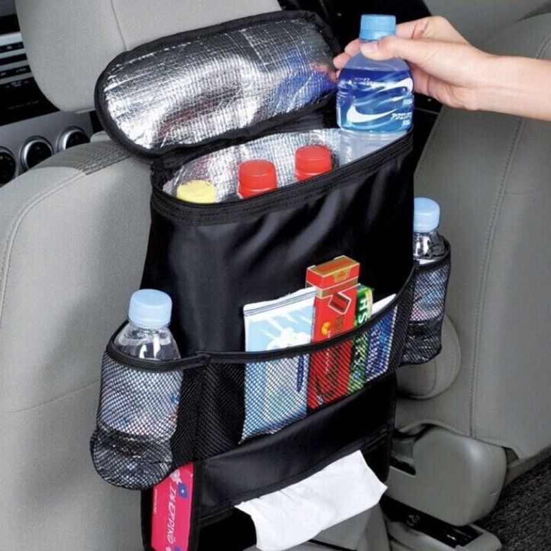 Túi nhiều ngăn để đồ treo sau ghế xe hơi tiện lợi