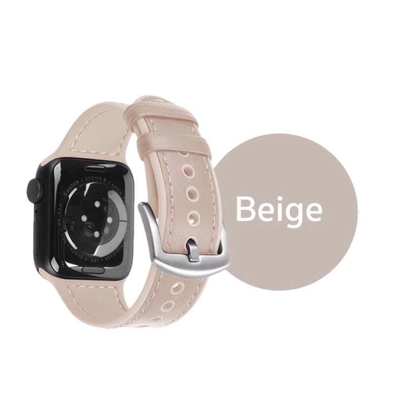 Dây đồng hồ Apple Watch W51 Coteetci Urtechcorner chất liệu da cao cấp dành cho các series 1-6/SE