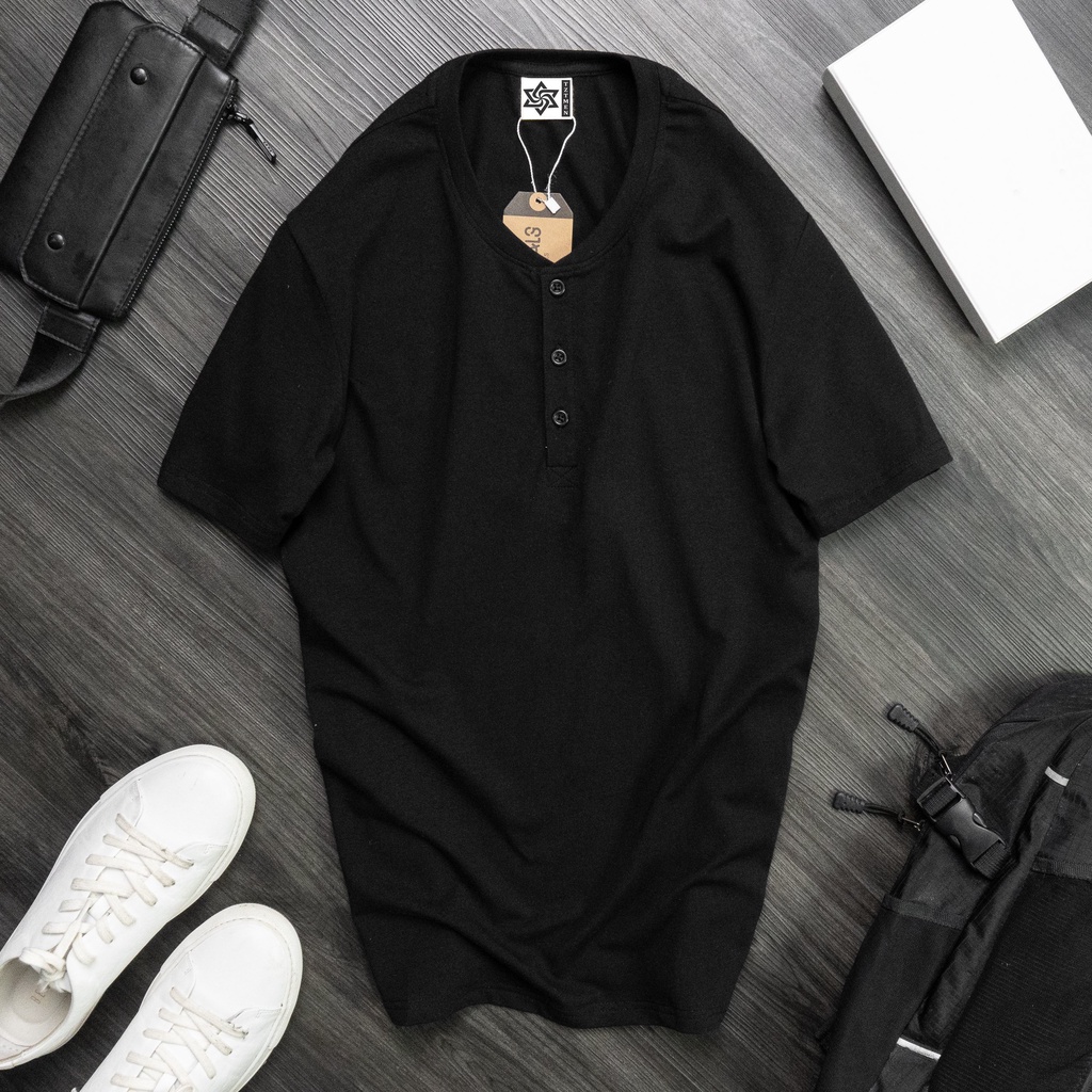 Áo Thun Nam Cotton Cổ Tròn Ôm Body Co Giãn 4 Chiều  Áo Thun Nam Sang Trọng Thấm Hút Mồ Hôi