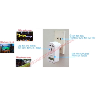 Ổ cắm hẹn giờ Kawasan TGE2C