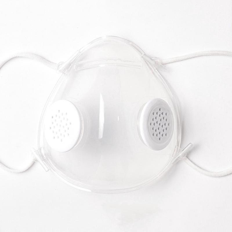 [Mã FASHIONCB231 hoàn tối đa 30K xu đơn 99K] (Hàng Mới Về) Khẩu Trang Silicone Trong Suốt Có Van Thở Chống Bụi 2020 | BigBuy360 - bigbuy360.vn