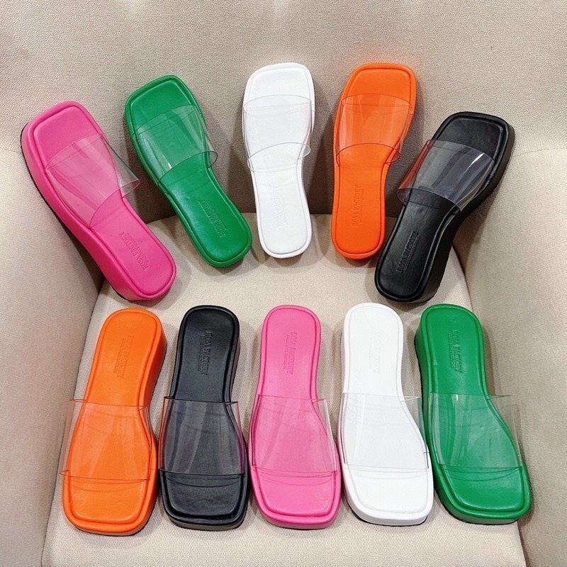 Dép đế xuồng quai bọc vải nỉ cực sang chảnh XNI