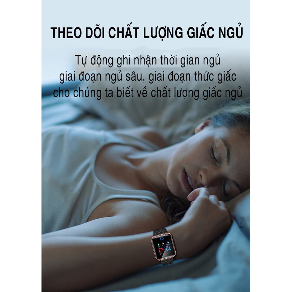 Đồng Hồ Thông Minh D28 Đo Huyết Áp Nhịp Tim, Thích hợp cả Nam và Nữ, Kết Nối Bluetooth Hiển Thị Thông Báo