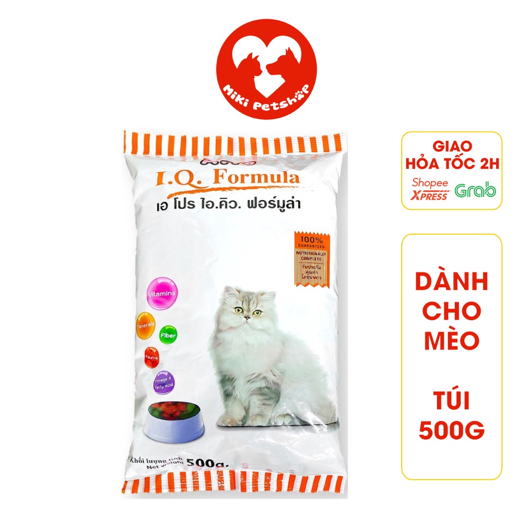 Thức Ăn Cho Mèo Hạt Apro IQ Cat Formula 500g - Miki Pe thumbnail