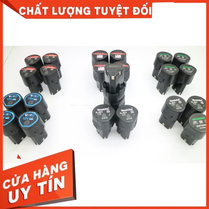 Pin 12v tam giác dùng thay cho pin máy khoan bắt vít cầm tay dung lượng cao