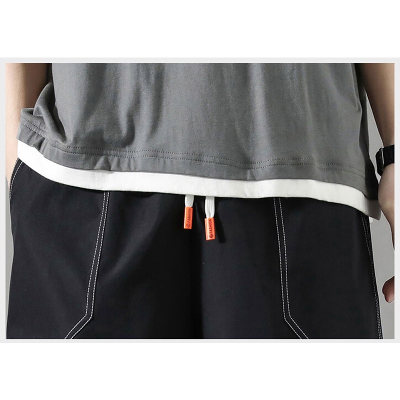 Quần Short Thể Thao Ống Rộng Phong Cách Hàn Quốc Dành Cho Nam