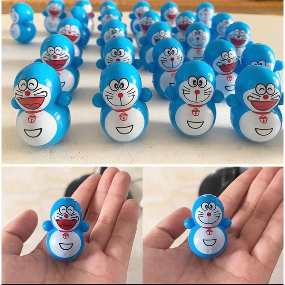 Lật đật Doreamon mini nhiều biểu cảm dễ thương cho bé KingKids