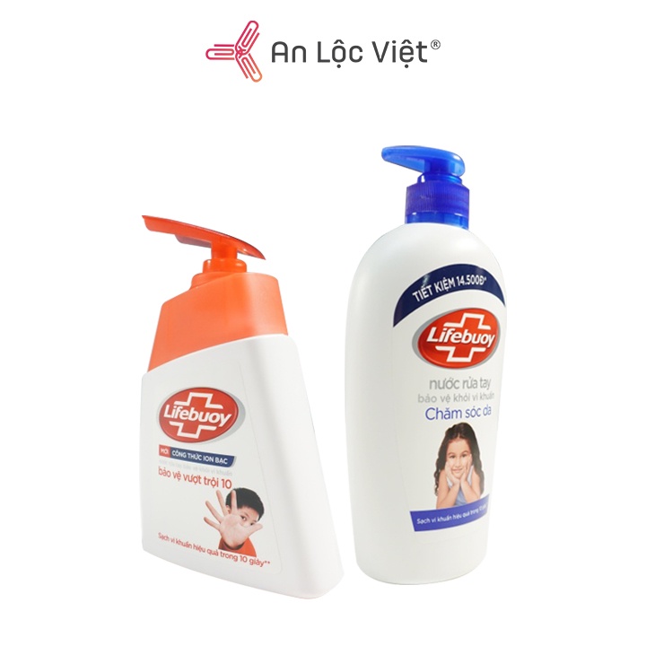 Nước rửa tay Lifebuoy 180ml/ 500ml