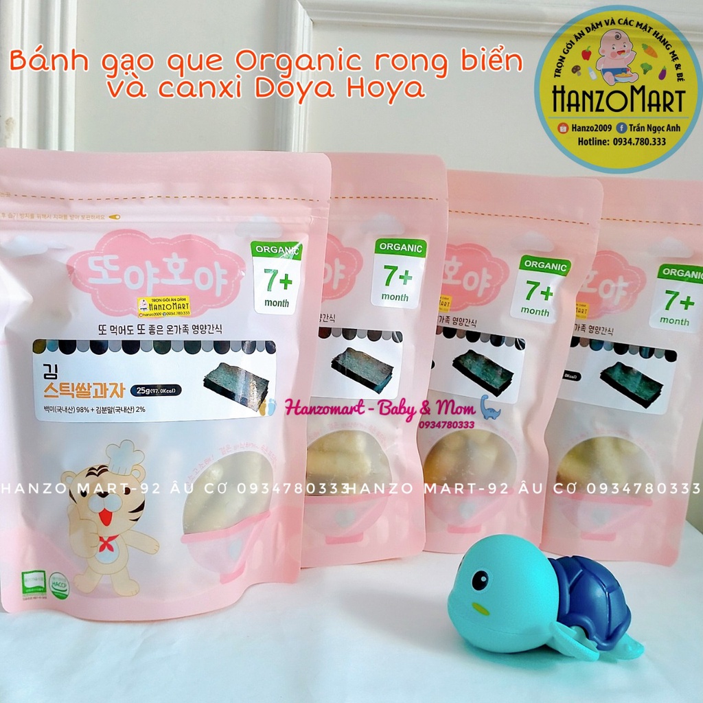 Bánh Gạo Ăn Dặm cho bé hữu cơ Hàn Quốc