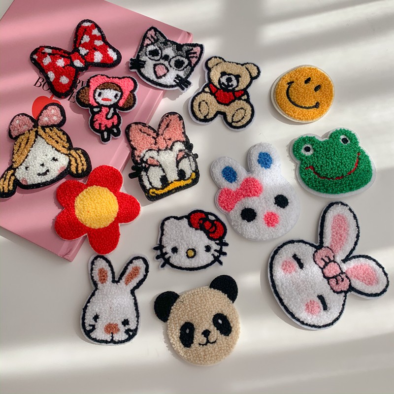 Kẹp tóc hình hoạt họa dành cho bé gái