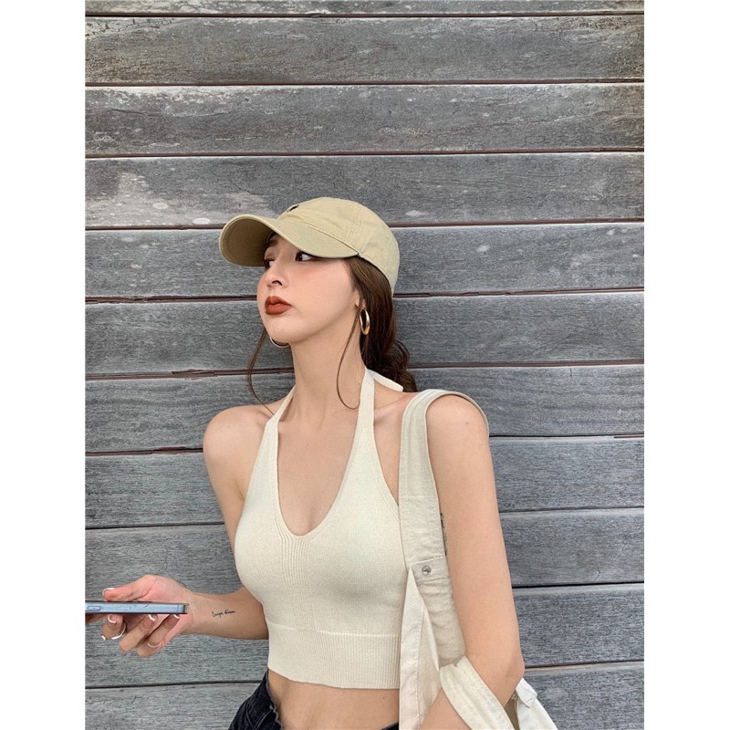 [Mã FASHIONT4WA2 giảm 10K đơn 50K] Áo cổ yếm 95k | BigBuy360 - bigbuy360.vn