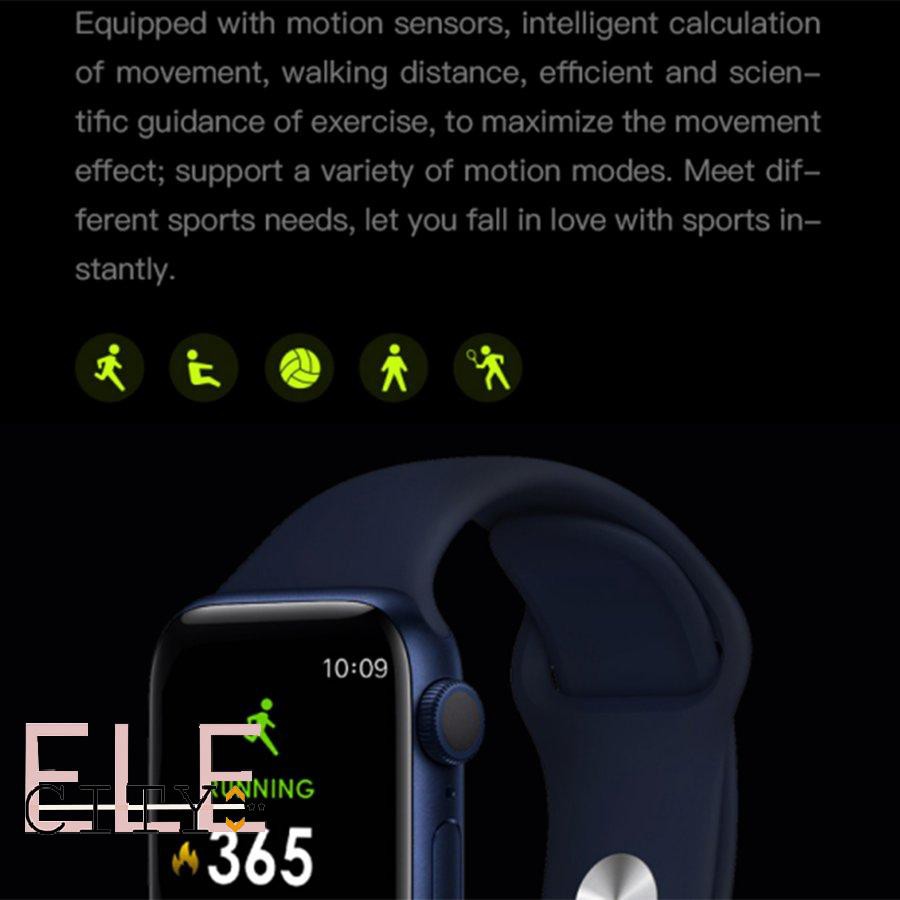 Đồng Hồ Thông Minh W55 Chống Nước Ip67 Theo Dõi Sức Khỏe Kèm Phụ Kiện