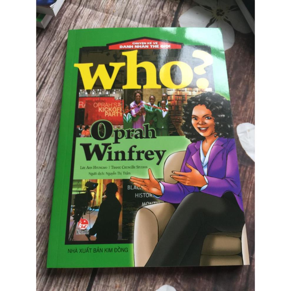 Sách: Chuyện Kể Về Danh Nhân Thế Giới - Oprah Winfrey  - NXB Kim Đồng