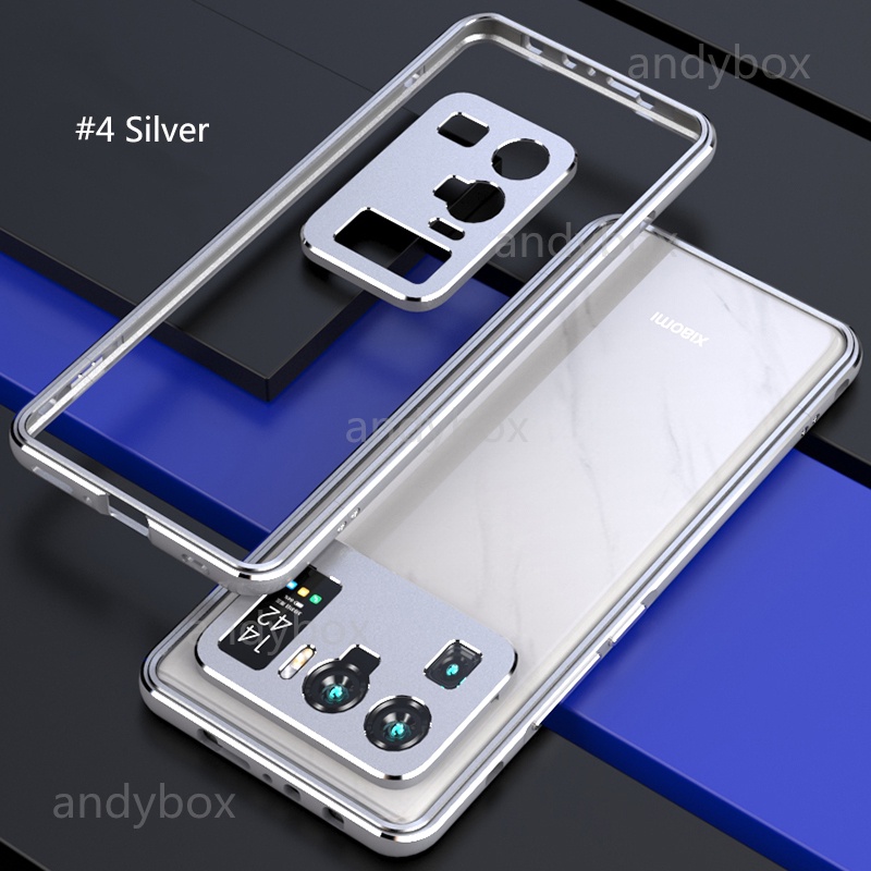 Ốp Điện Thoại Viền Kim Loại Bảo Vệ Camera Cho Xiaomi Mi 11 Mi11Ultra Mi11 Ultra