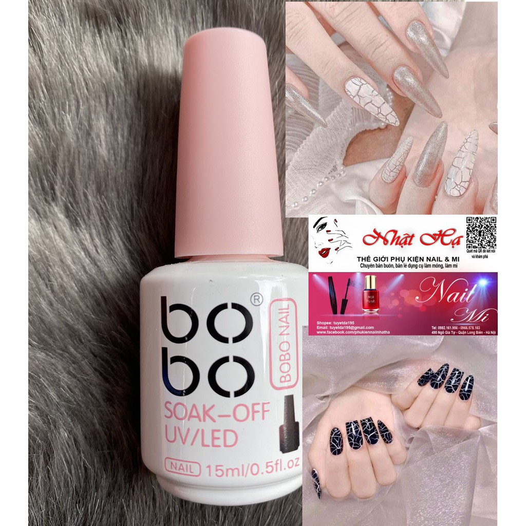 Sơn Nứt BoBo đen , trắng  Đẹp Sang Chảnh