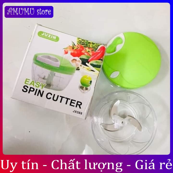 Máy Xay Hành Tỏi Bằng Tay Tiện Dụng Spin Cutter