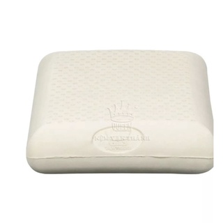 Gối cao su thiên nhiên oval Vạn Thành 1043+tặng áo ngoài cotton
