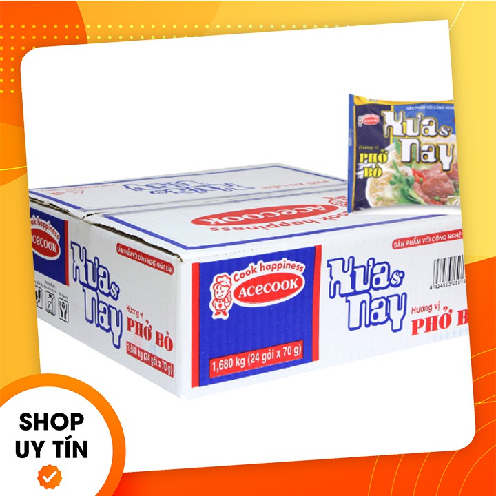 [ HSD DÀI ] Phở bò Xưa và Nay gói 70g - Công Ty Thực Phẩm SibMart - SF0059 | BigBuy360 - bigbuy360.vn