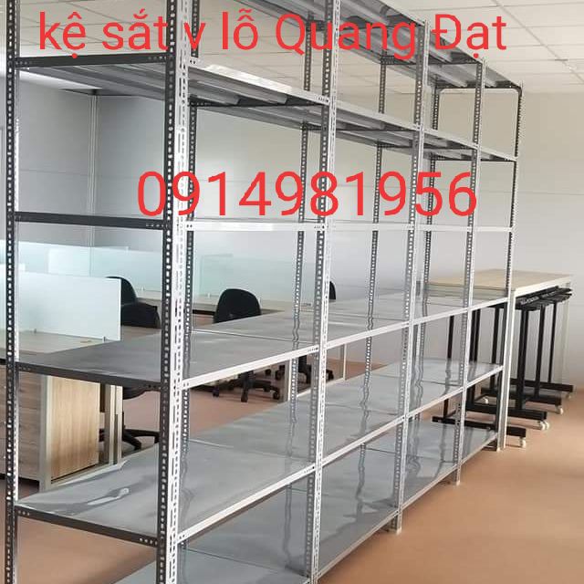 Kệ sắt v lỗ để hàng giá rẻ tại TPHCM