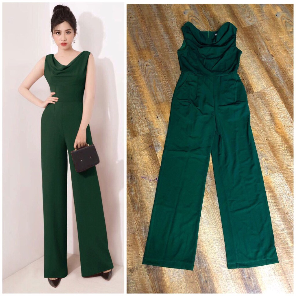 Đồ Bay Dài 💕FREESHIP💕Giảm 45k Khi Mua Đơn Từ 500k - Jumpsuit dài cổ đổ ống suông TJ961 | BigBuy360 - bigbuy360.vn