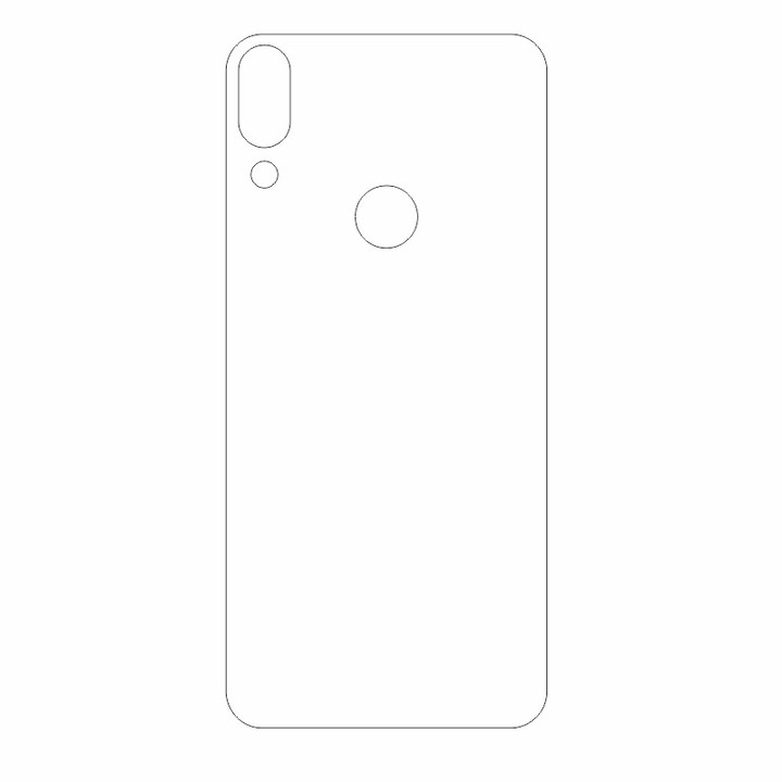 Dán dẻo PPF Redmi Note 7 mặt sau