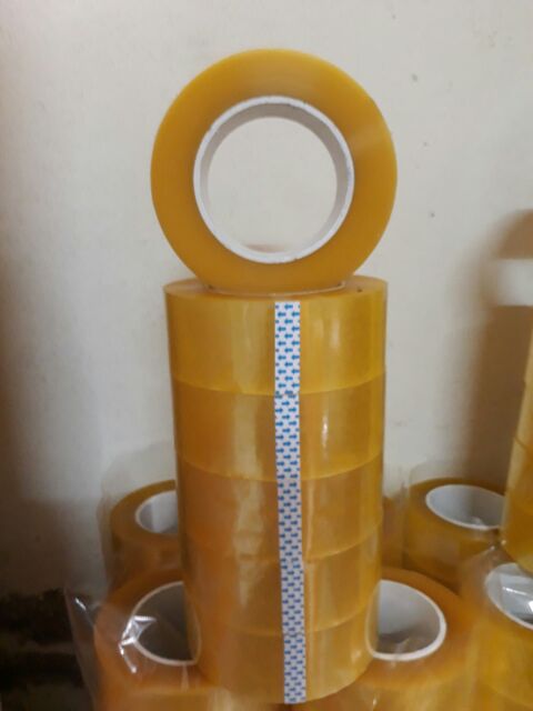 RẺ VÔ ĐỊCH ,COMBO 1 cây 6 cuộn băng dính lõi nhựa siêu mỏng 2.4kg