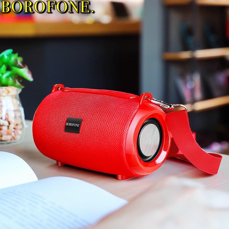 Loa Bluetooth V5.0 Borofone BR4 Hỗ Trợ Chơi Nhạc Thẻ Nhớ USB AUX Đài FM Dung Lượng Pin Sạc 1200mah Công Suất 5W