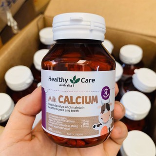 Healthy Care Canxi Milk [Úc] Viên Canxi Sữa - 60 Viên