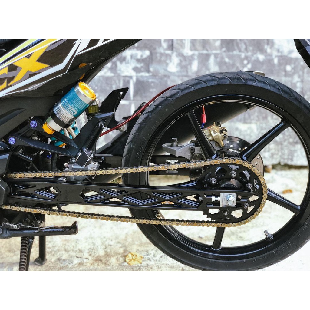 GẮP NHÔM MAGIC BOY ( V2 ) EX150 / WINNER / SONIC CNC NGUYÊN KHỐI ( XÁM - BẠC -ĐEN )
