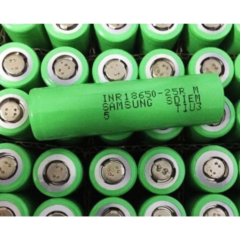 pin 18650, khối pin Samsung 25R, 15 cell 5s3p 7.5ah